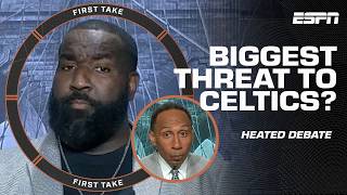 'KAT can't DEAL WITH Joel Embiid' 🗣️ Stephen A. and Big Perk go head-to-head 😤 | First Take