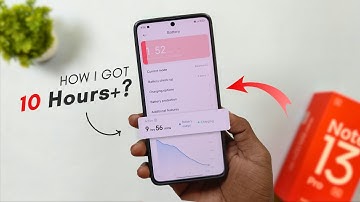 Stop Battery Drain on Redmi Note 13 Pro 5G | 10Hr+ Active Time 🔋