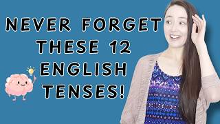 An EASY Way to Remember All 12 English Tenses | Meet Their Personalities!