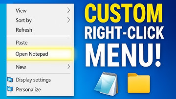Add ANY Shortcut to Windows Right-Click Menu! (EASY Guide)