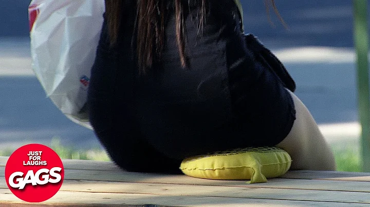 Whoopee Cushion Prank 💨 | Just For Laughs Gags