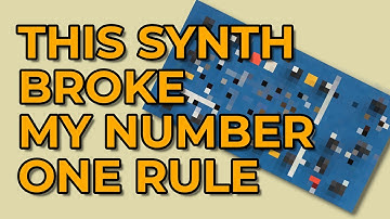 This synth broke my number 1 rule...