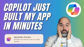 Build an App in Minutes with Copilot App Builder