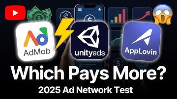 Best Ad Network 2025: AdMob vs Unity Ads vs AppLovin for Android Apps