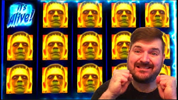 Successful Chase On Frankenstein Slot Machine Upto $25.00/SPIN