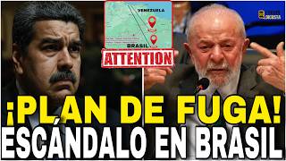 ¡MADURO EN FUGA! OPERACIÓN IMERI: ¿EL PLAN SECRETO DE BRASIL PARA SALVAR A MADURO?
