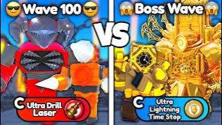 ULTIMATE DRILL DUO vs ULTIMATE CLOCK DUO 😱 UPDATE TODAY? 😍 - Roblox Toilet Tower Defense