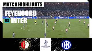 Feyenoord (0-2) Inter | Champions League 24/25 Match Highlights