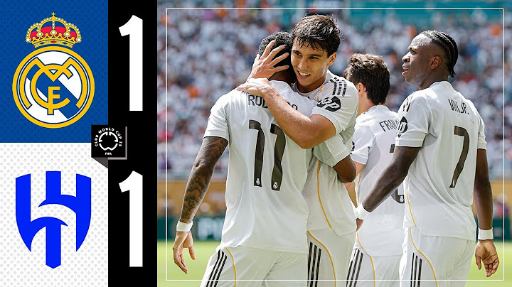 RESUMEN | Real Madrid 1-1 Al Hilal | FIFA Club World Cup