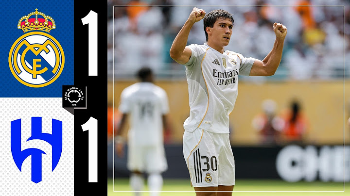 RESUMEN | Real Madrid 1-1 Al Hilal | FIFA Club World Cup