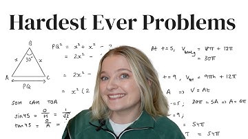 Solving the Hardest Ever GCSE Mathematics Problems