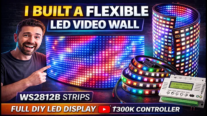 DIY Programmable LED Billboard for EPIC Gaming Room Backlighting WS2815 Striplight Meshscreen Built