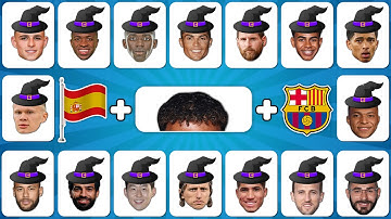 Can You Guess The Player By Song, Nationality, Hair & Club 🤔⁉️ | Ronaldo,Messi, Neymar