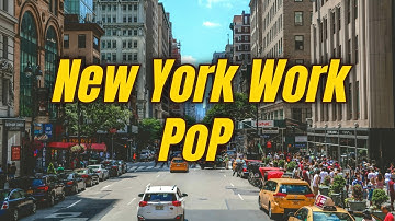 Playlist 🚕 이게 노동요라고? 🎧 이어폰을 끼는 순간 여긴 뉴욕 시티 ✨ Work Study Focus Pop R&B 4K City Groove