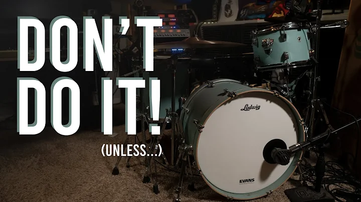 Recording Drums in a Home Studio. 3 Things to Consider