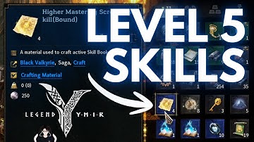 (Ep.40) FREE BLUE Scrolls For Level 5 Skills | Legend of Ymir Global