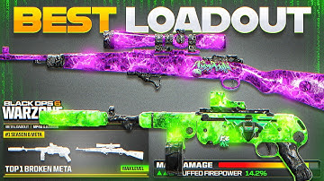 the *NEW* #1 BEST META LOADOUT for BO6 WARZONE! (Best Meta Class Loadouts in Warzone 3)