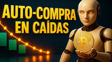 🔥 AUTO-COMPRA en Caídas con Pionex (Grid que SOLO COMPRA y NO VENDE)