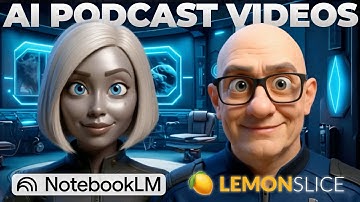 Turn NotebookLM into Podcast Videos Instantly (ZERO Editing!)
