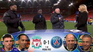 Liverpool vs PSG 0-1 Post Match Analysis | Van Dijk, Arne Slot, Robertson & Luis Henrique Reactions