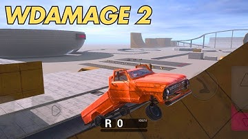 REALISTIC CAR CRASH SIMULATOR WDAMAGE 2 Gameplay - iOS 