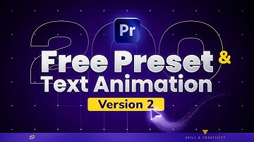 FREE Editing Pack V2 for Premiere Pro (Presets + Text Animations + FX + Bonus 🎁)