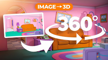 From AI to 3D World - Walkable 3D Space From an Image