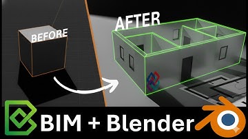 Your first BIM drawing in 20 mins: using Blender,  Bonsai and IFC