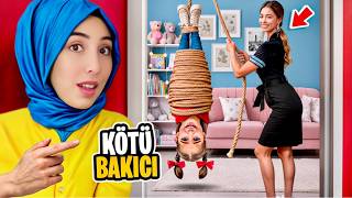 ELİF SİNEM KÖTÜ BAKICI İLE KAVGA ETTİ !! ANNEM DADIMI KOVDU !!