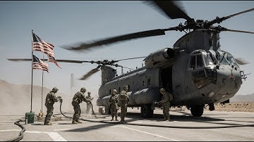 Insane Precision | U.S. Forces Build a Forward Refueling Point in Minutes