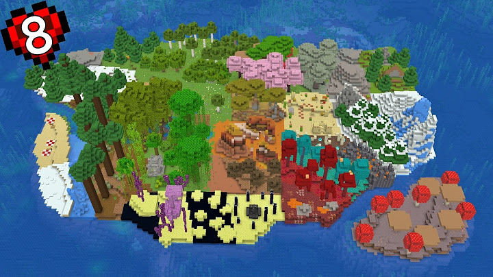 Aku Membuat Pulau Semua Biome di Minecraft Hardcore!