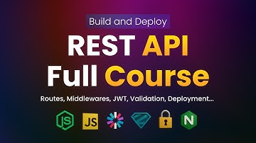 Complete NodeJS REST API Course | ExpressJS, JWT Authentication, PostgreSQL, Prisma...