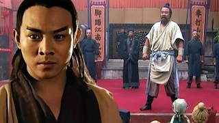 大力士擂台百戰百勝，功夫少年飛身上擂台3招擊敗他！ #kungfu #功夫 #水滸傳 #中國電視劇