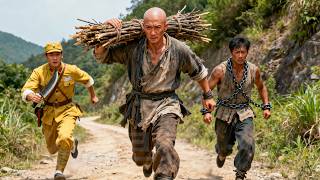 日軍瞧不起山野農夫，怎料他深藏絕世武功，反殺日軍一個營！#中國功夫 #kungfu #動作 #抗日