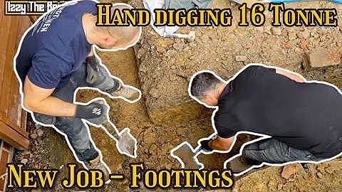 New Project - Can We Hand Dig These Footings in 1 Day?