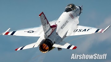 From the Tower! USAF Thunderbirds - Battle Creek Airshow 2025