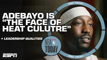 Bam Adebayo speaks on his leadership, role with the Heat & more | NBA Today