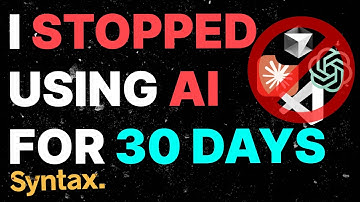 No AI Coding For 30 Days