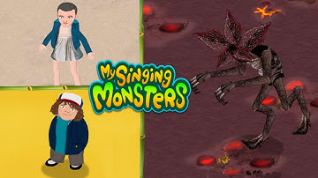 My Singing Monsters Turned into Stranger Things Characters! | MSM Transformation