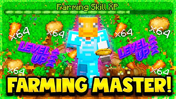 MINECRAFT SKYBLOCK: BECOMING THE FARMING MASTER! | Minecraft SKYBLOCK TALONMC EP #2