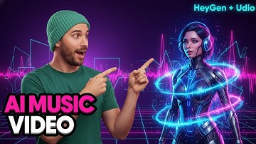 HeyGen + Udio AI Tutorial: Make a Full AI Music Video Fast