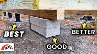 I Finally Found a Better Way to Level Shed Floors