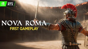 NOVA ROMA First Gameplay Demo | New ROMAN CITY-BUILDER and Divine Wrath Simulation coming in 2026