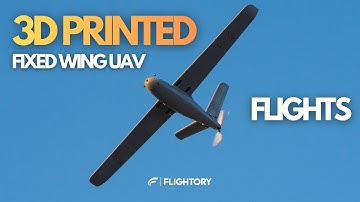 Flying a 3D-Printed Fixed-Wing UAV | Stork