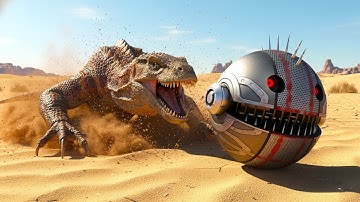 PAC-MAN VS. THE GIANT SPIKY ROBOT: THE EPIC BATTLE