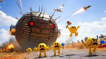 PAC-MAN VS. THE GIANT SPIKY ROBOT: THE EPIC BATTLE