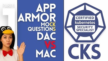AppArmor P1️⃣ CKS 2026 Prep | DAC vs MAC Explained Clearly | AppArmor Perspective