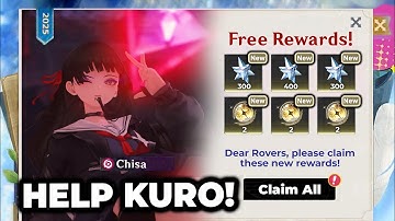 FREE 1000 ASTRITES, 6 PULLS (KURO NEED OUR HELP NOW) | Wuthering Waves, WUWA Chisa, Chisa WUWA, WUWA