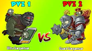 All Zombies PVZ 1 vs PVZ 2 - Which Zombie Version 's Stronger?