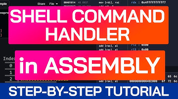 Shell Command Handler | Assembly Beginner Tutorial | x86-64 Assembly Course